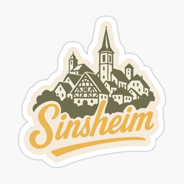 Item preview, Sinsheim Townscape  designed and sold by Boogosh.