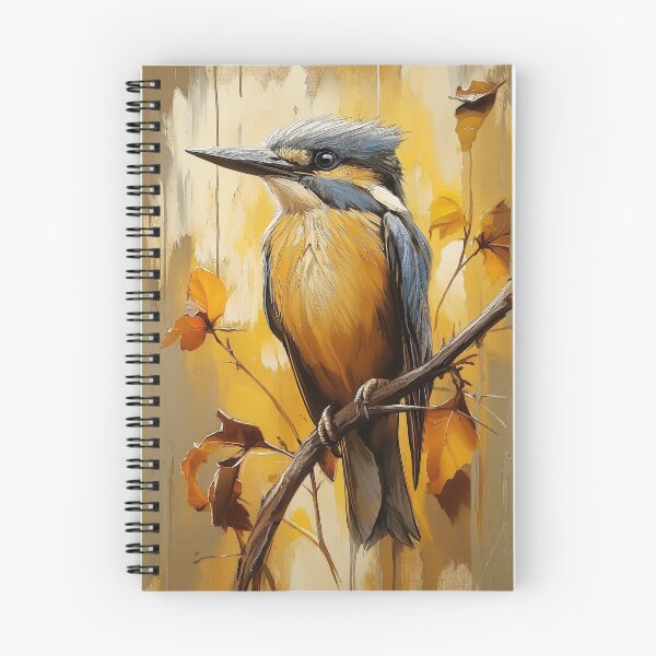 Item preview, Stunning Kingfisher bird Painting for Home & Office designed and sold by LazyOwlStore.