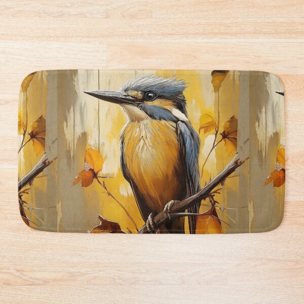 Item preview, Stunning Kingfisher bird Painting for Home & Office designed and sold by LazyOwlStore.