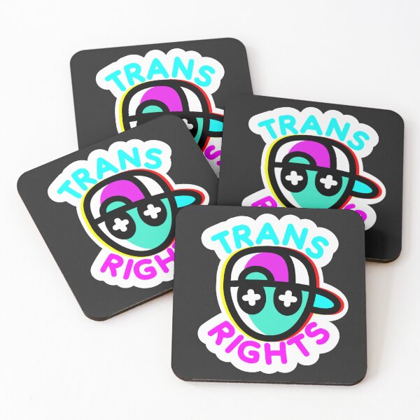 Item preview, ALIEN SAYS TRANS RIGHTS designed and sold by purplepixel.