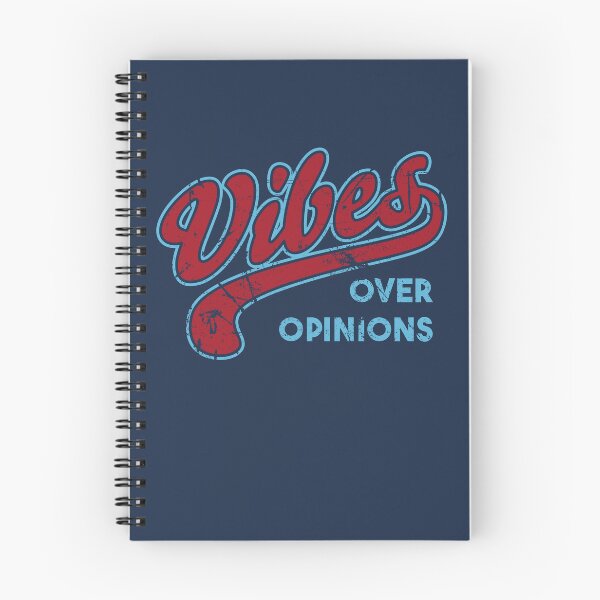 Item preview, Vibes Over Opinions Retro Typography designed and sold by Maud Tee Art.