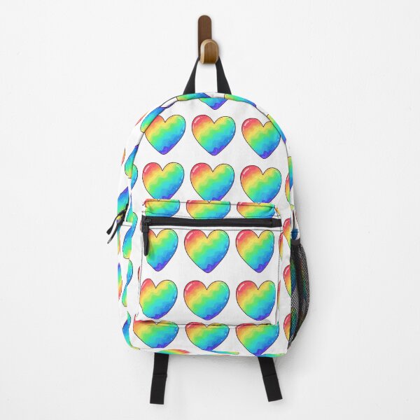 Item preview, Rainbow Wavy Heart Art designed and sold by Owcomm.