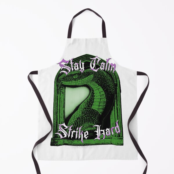 Item preview, Stay Calm Strike Hard - Gothic Green Snake Design designed and sold by Korvus Wear.
