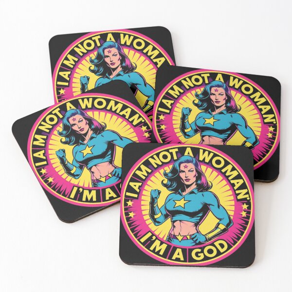 Item preview, I Am Not A Woman, I’m A God designed and sold by Al’s T-Shirt Barn.