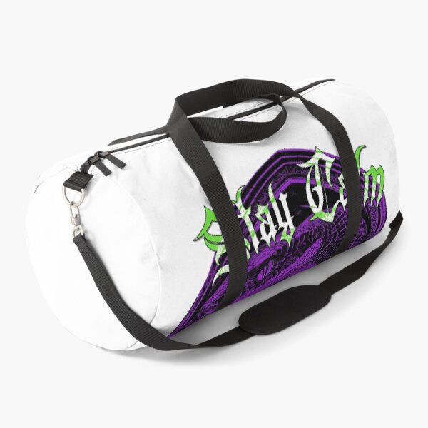 Item preview, Stay Calm Strike Hard - Gothic Purple Snake Design designed and sold by Korvus Wear.