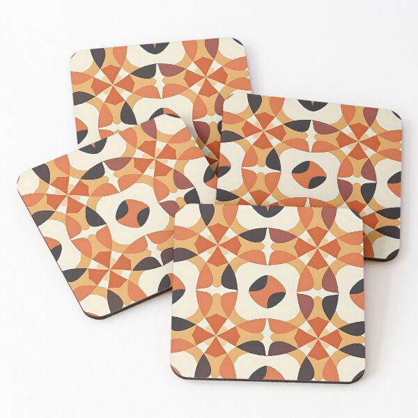 Item preview, Mid Century Modern Geometric Circle Pattern   designed and sold by Prints and Lifestyle.