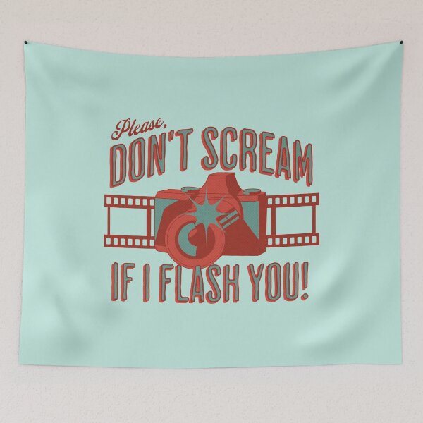 Item preview, Funny Photography Phrase Retro Style Camera Flash You designed and sold by TackyTime.