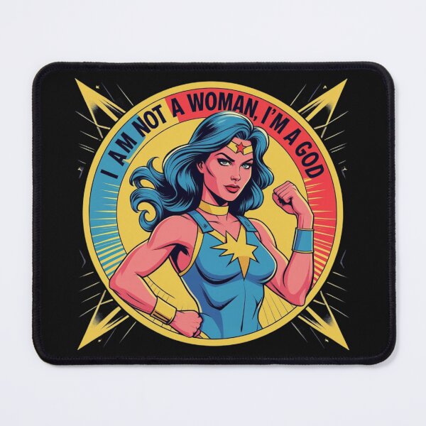 Item preview, I Am Not A Woman, I’m A God designed and sold by Al’s T-Shirt Barn.