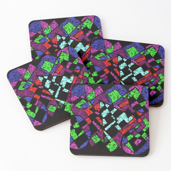 Item preview, Stone Wall 4 Circles 1 Triangle Abstract   designed and sold by SmashingDeals.