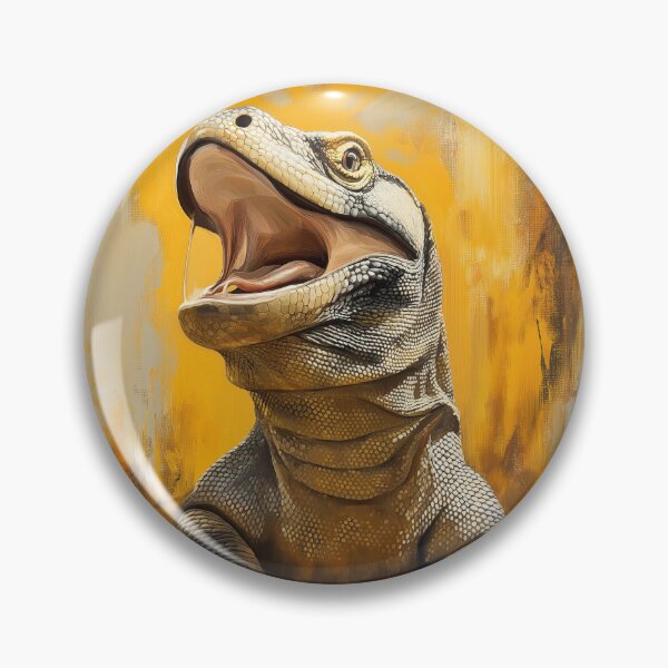 Item preview, Stunning Komodo dragon Painting for Home & Office designed and sold by LazyOwlStore.