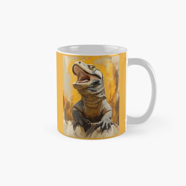 Item preview, Stunning Komodo dragon Painting for Home & Office designed and sold by LazyOwlStore.
