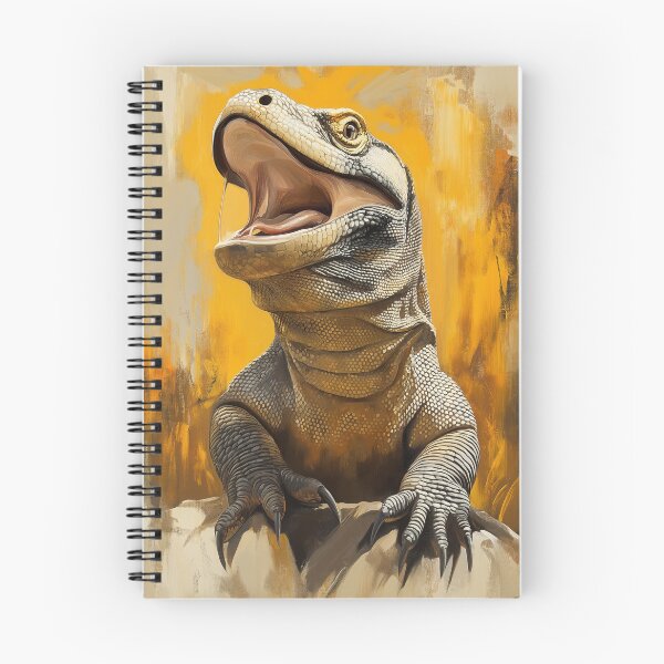Item preview, Stunning Komodo dragon Painting for Home & Office designed and sold by LazyOwlStore.