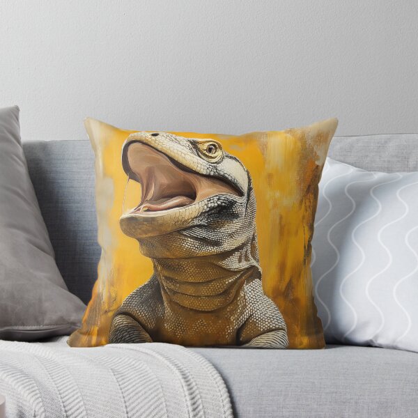 Item preview, Stunning Komodo dragon Painting for Home & Office designed and sold by LazyOwlStore.