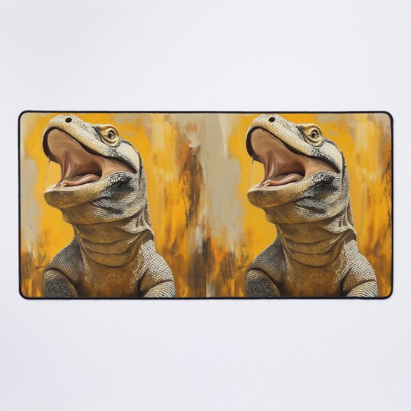 Item preview, Stunning Komodo dragon Painting for Home & Office designed and sold by LazyOwlStore.