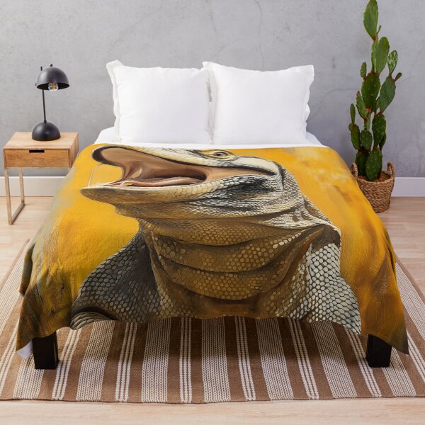 Item preview, Stunning Komodo dragon Painting for Home & Office designed and sold by LazyOwlStore.