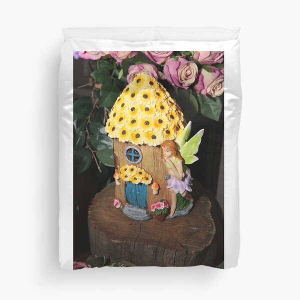 fairy house Duvet Cover