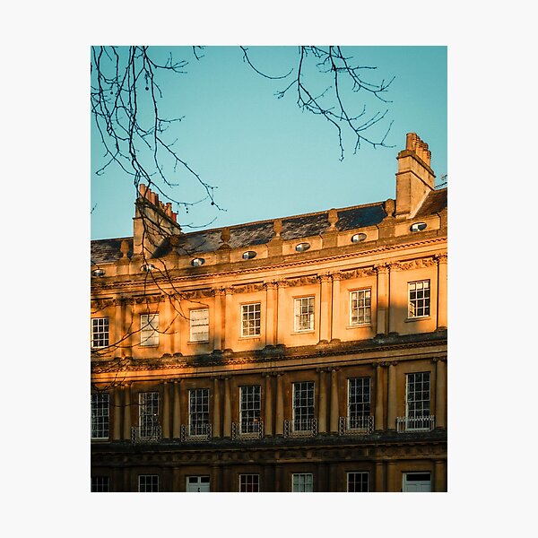 Item preview, Morning Light on the Circus, Bath designed and sold by Rowena Ko.