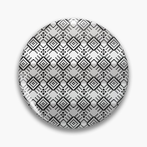 Item preview, Minimal Abstract Geometric Diamond Pattern – Black & White designed and sold by sirinda27.