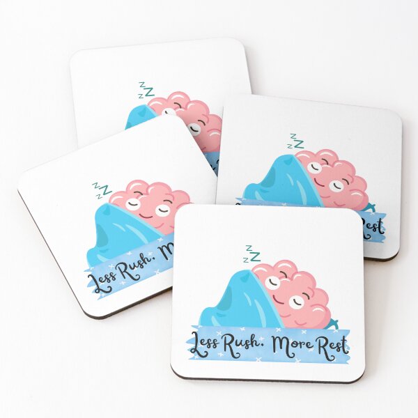 Item preview, Less Rush, More Rest designed and sold by JepiraandCo.