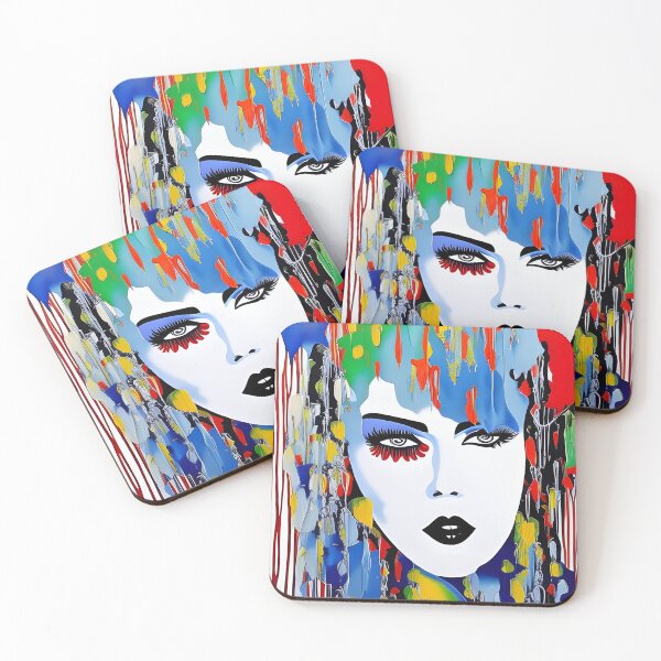 Item preview, Paint Punk Face Modern 3 designed and sold by NMB-ART-Design.