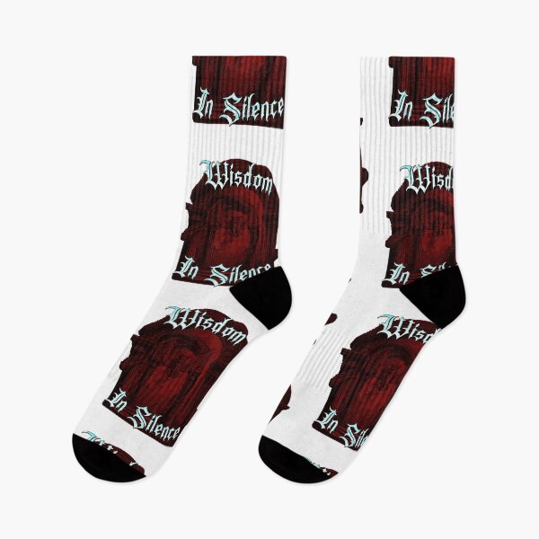 Item preview, Wisdom in Silence – Gothic Owl Design (Red Version) designed and sold by Korvus Wear.