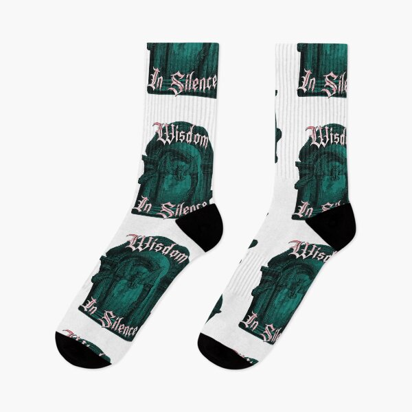 Item preview, Wisdom in Silence – Gothic Owl Design (Water Green Version) designed and sold by Korvus Wear.