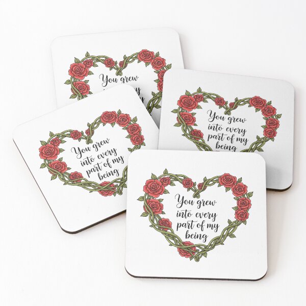 Item preview, You Grew Into Every Part Of My Being Rose Heart designed and sold by Owcomm.