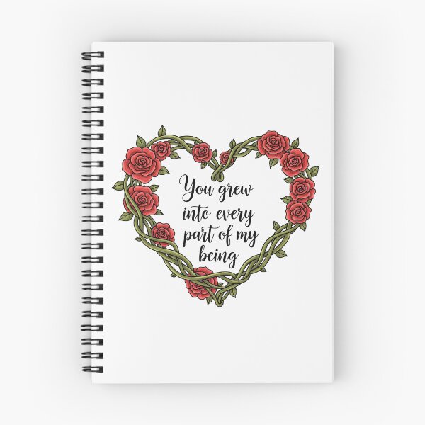 Item preview, You Grew Into Every Part Of My Being Rose Heart designed and sold by Owcomm.