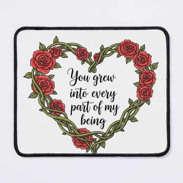 Item preview, You Grew Into Every Part Of My Being Rose Heart designed and sold by Owcomm.