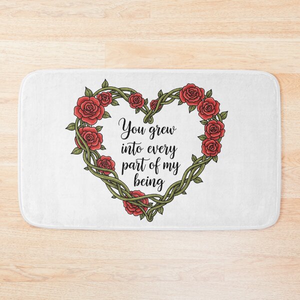 Item preview, You Grew Into Every Part Of My Being Rose Heart designed and sold by Owcomm.