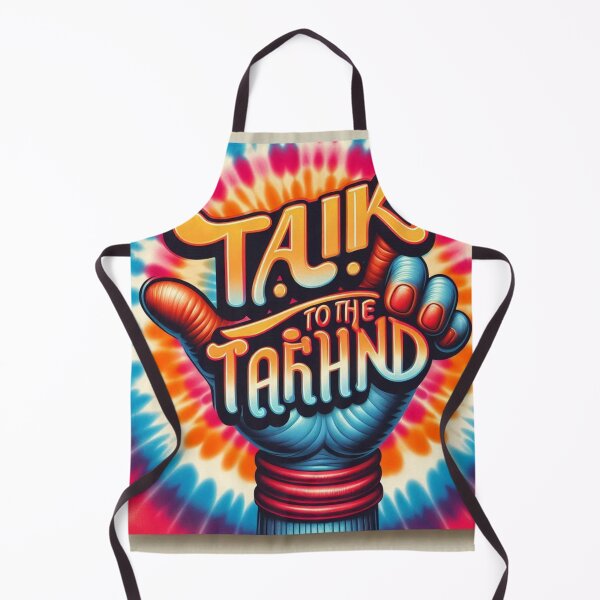 Item preview, Talk to the Hand – Bubble Letter Slogan on Tie-Dye Vibes designed and sold by ashokreddy343.