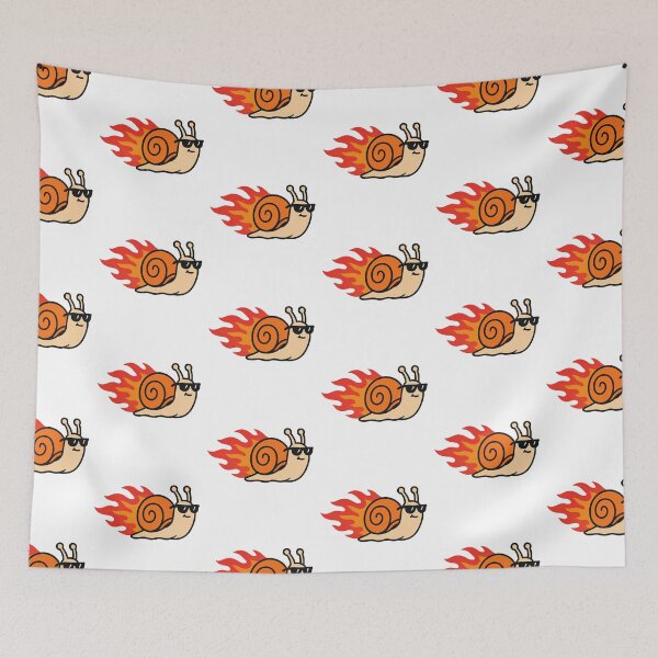 Item preview, Speedy Snail - Ironic Cartoon Zoom Art designed and sold by OnPointOutfits.