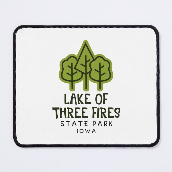 Item preview, Lake of Three Fires State Park Iowa Trees designed and sold by bivenart.