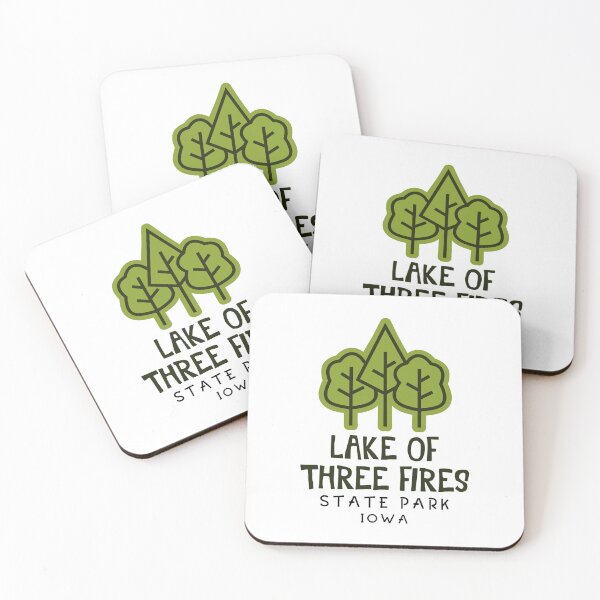 Item preview, Lake of Three Fires State Park Iowa Trees designed and sold by bivenart.