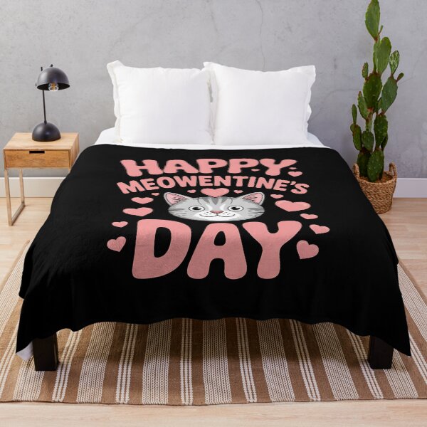Item preview, Happy meowentine's day funny girls cat valentines day designed and sold by BakeryDozen.