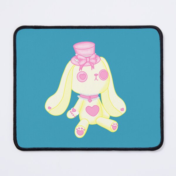Item preview, Soft stuffed toy in rabbit shape with sensitive emo charisma and artistic style designed and sold by katecheerycake.