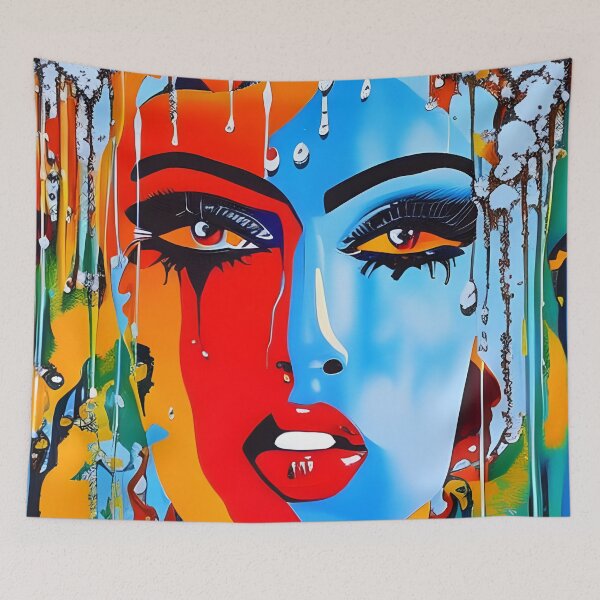 Item preview, Paint Punk Face Modern 4 designed and sold by NMB-ART-Design.