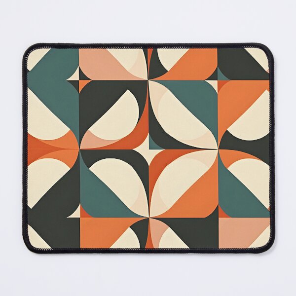 Item preview, Mid Century Modern Liquid Swirl,  Red  #3 designed and sold by Prints and Lifestyle.
