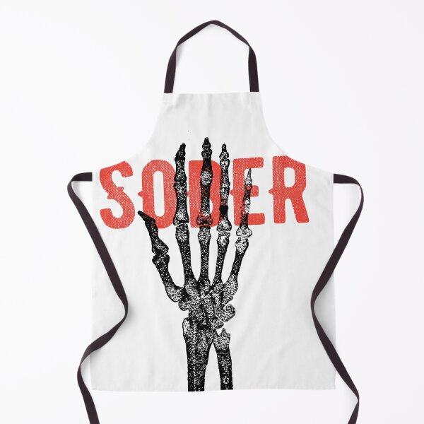 Item preview, Sober Skeleton Hand designed and sold by RoydonRoadTees.