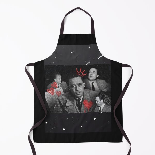 Item preview, Albert Camus Red Hearts Love designed and sold by Socratic Swag.