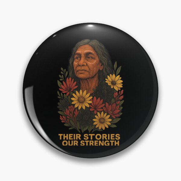 Item preview, Their Stories Our Strength | Aboriginal Flag Colours | Elders designed and sold by D K Trindall.