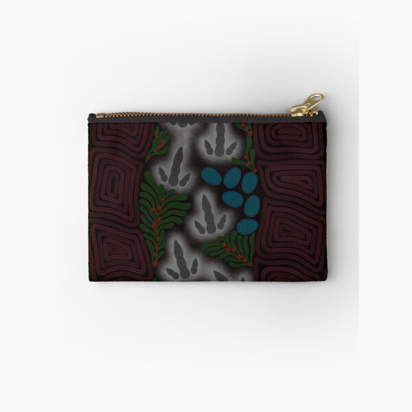 Item preview, Emu and bush tomato season Aboriginal artwork  designed and sold by D K Trindall.