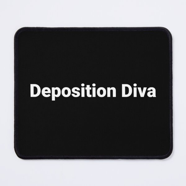 Item preview, Deposition Diva designed and sold by Text-based T-Shirts and Gifts.
