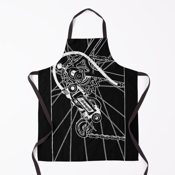 Item preview, White Vintage Shifter Art – Campagnolo-Inspired Road Cycling Design designed and sold by collectees1.