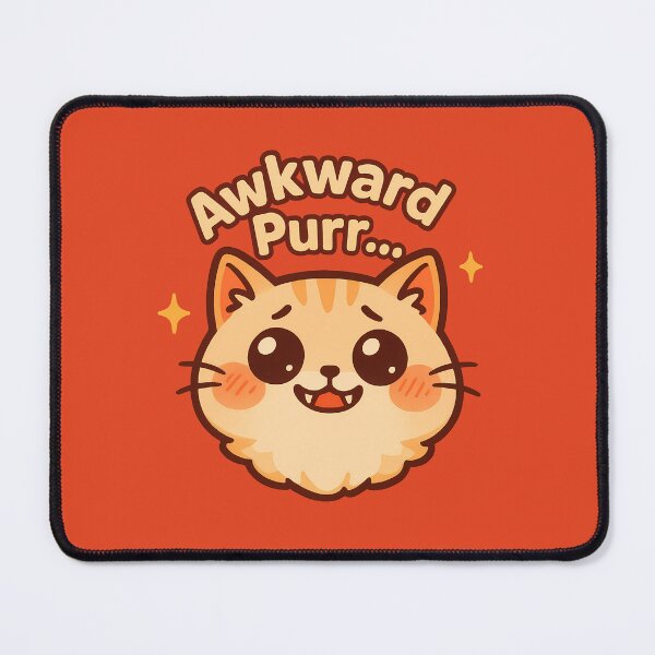 Item preview, Awkward Chubby Cat Cute Face designed and sold by Yuliya Brush.