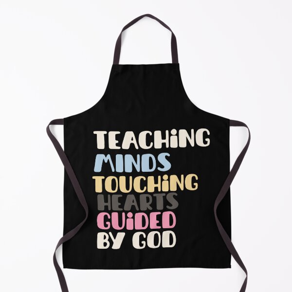 Item preview, "Teaching minds, touching hearts, guided by God" Blessed T-shirt designed and sold by OrtegaGrace.
