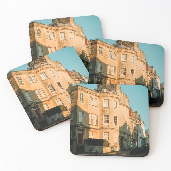 Item preview, Golden Hour on Belmont Terrace, Bath designed and sold by Rowena Ko.