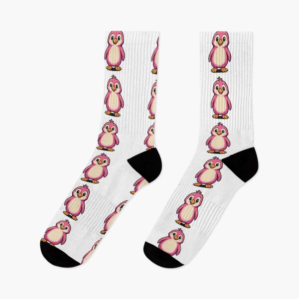 Item preview, Cute Pink Cartoon Penguin  designed and sold by Floter80.