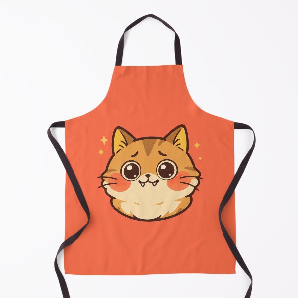 Item preview, Chubby Cat Funny Face Art designed and sold by Yuliya Brush.