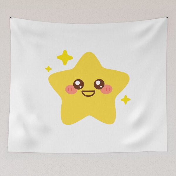 Item preview, Kawaii Smiling Star with Sparkles designed and sold by Hydravisions.